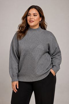 Immagine di PLUS SIZE TURTLE NECK SWEATER